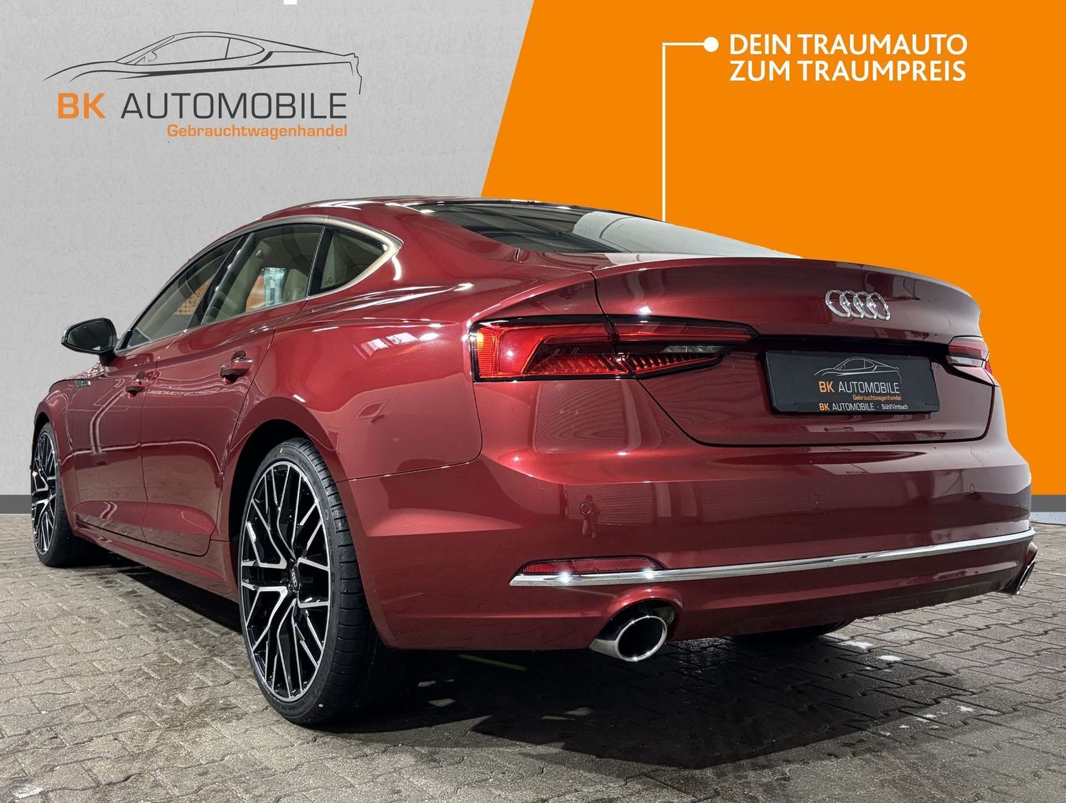 Fahrzeugabbildung Audi A5 Sportback design #Matrix#Virtual#Leder