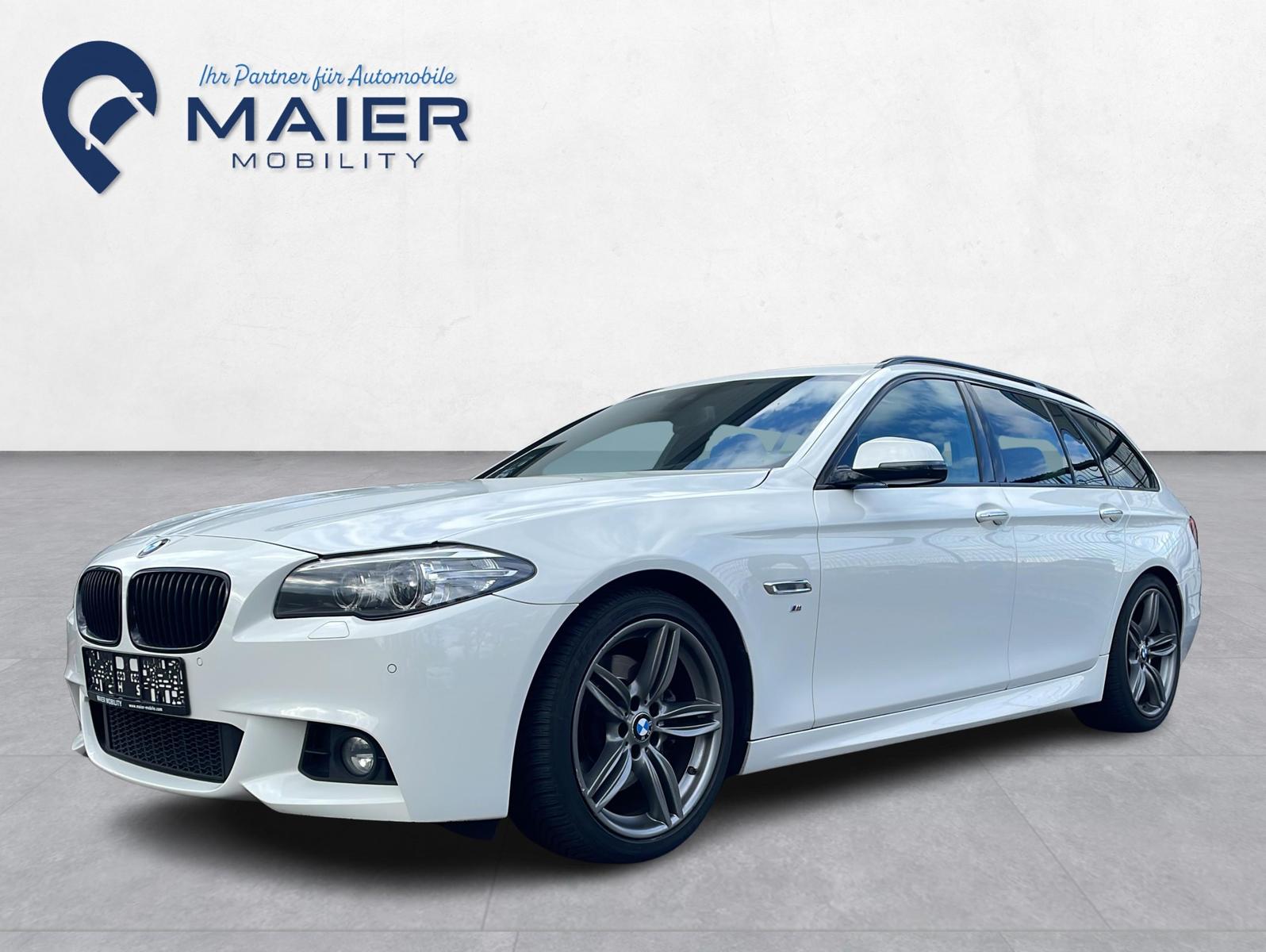 BMW 5 525d M Paket PANO+LED+ALCANT+BT+MEMO+HUD 19"