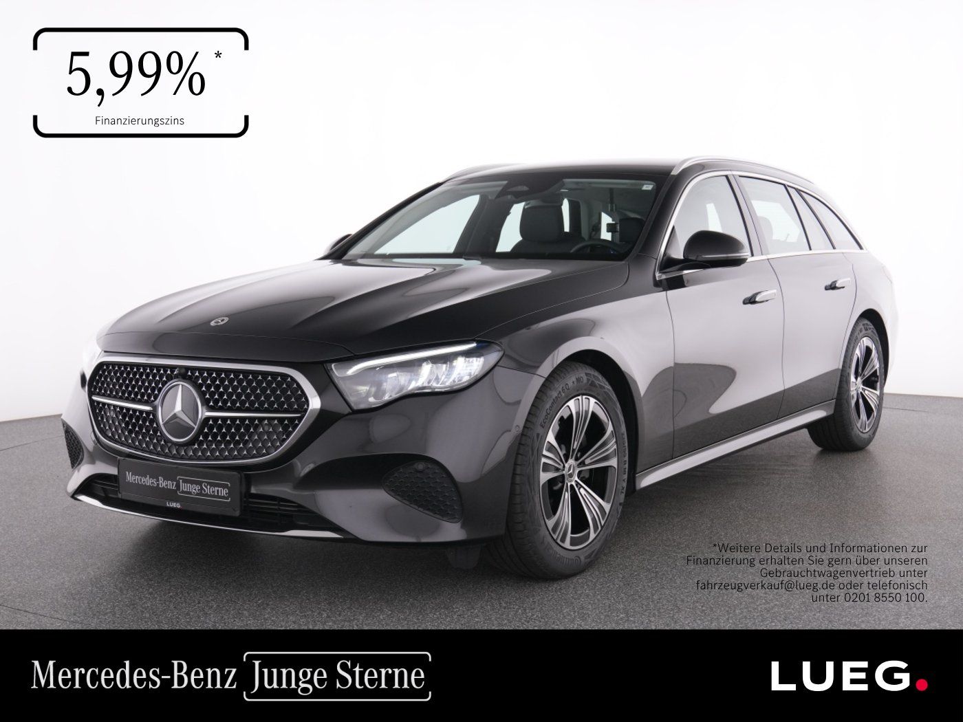 Mercedes-Benz E 220 d T Avantgarde+MBUX+LED+AHK+KeylGo+Amb+RFK