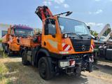 Mercedes-Benz Unimog U20 2-Achs Allradkipper Kran Palfinger Kr - Mercedes-Benz Kipper Allrad