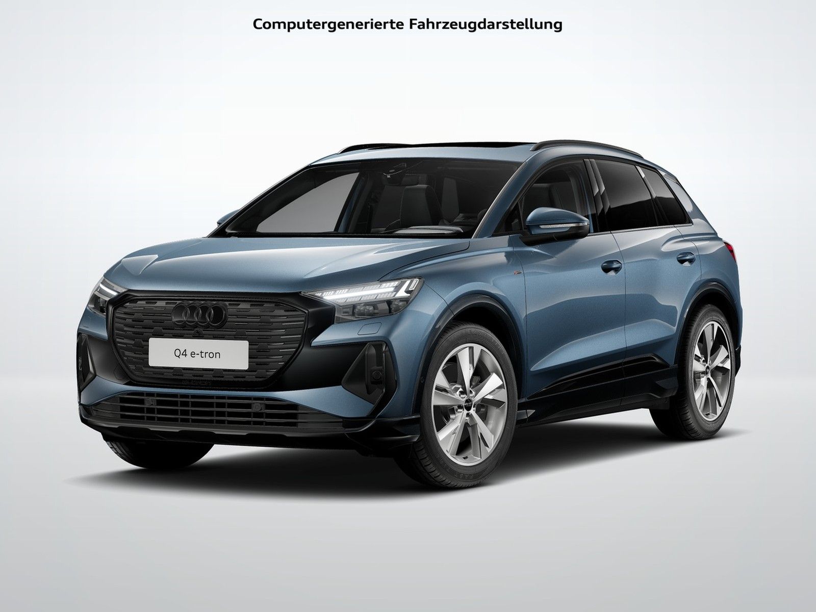 Audi Q4 e-tron 40 s line  HeadUp Panodach AHK Standhe imagem 2
