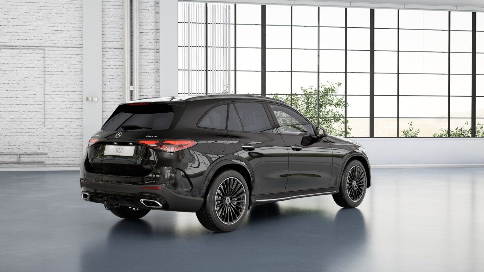 Mercedes-Benz GLC 400 e 4M AMG Line Night nevagrau Vielspeiche imagem 3