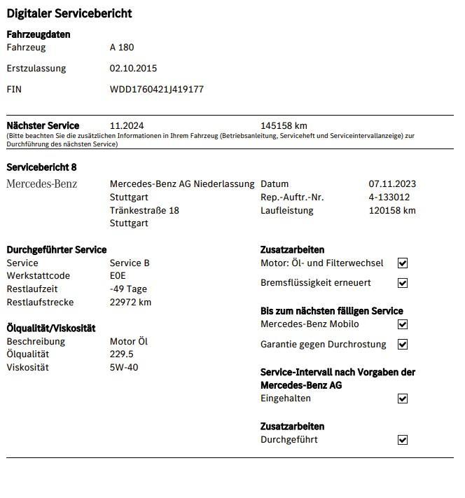Mercedes-Benz A 180 7G LED LEDER-SPORTSI NAV KAM SPUR TEMPO SH