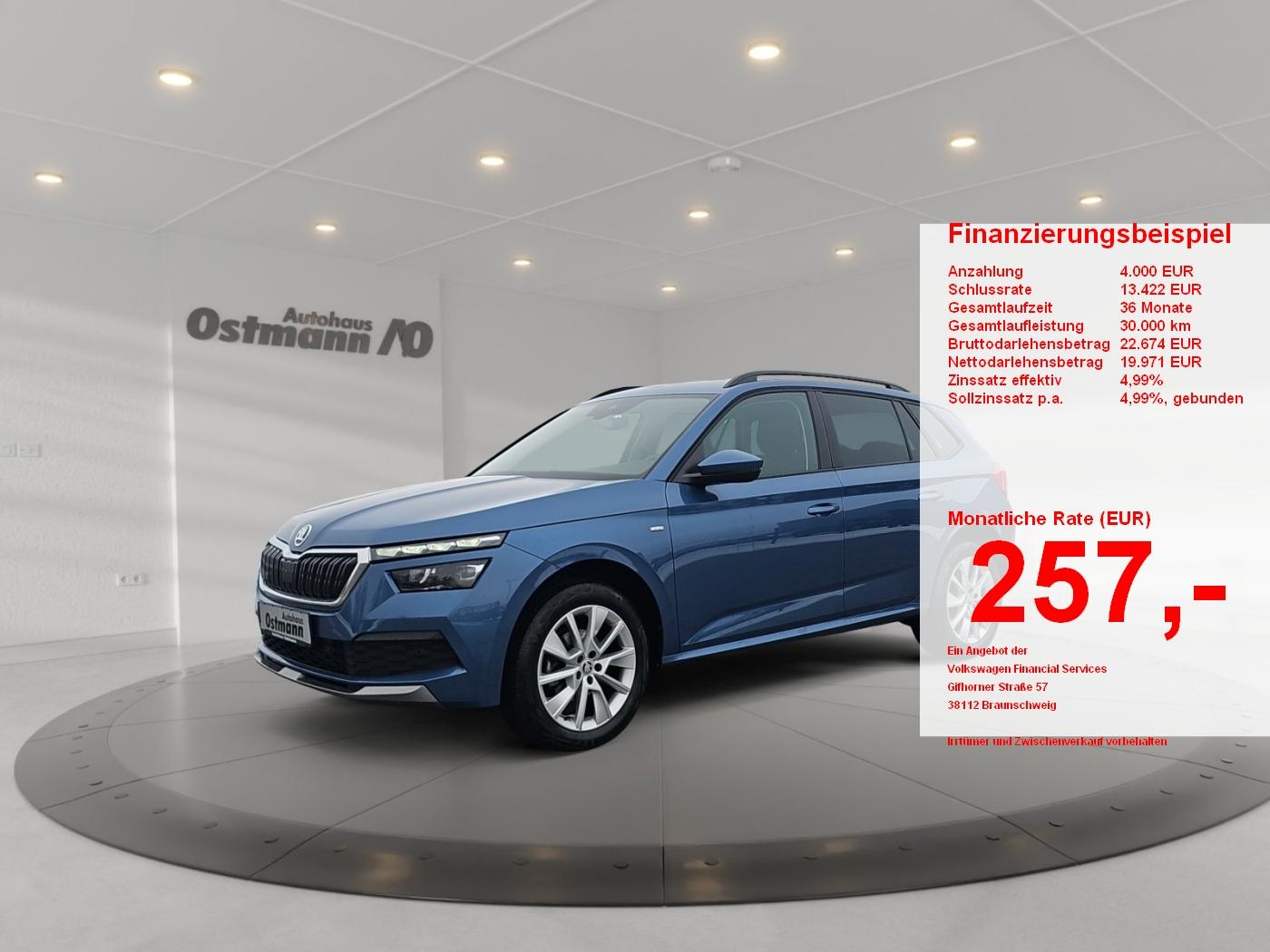 Skoda Kamiq 1.5 TSI Clever ACC AHK AUT DynLicht Kam.