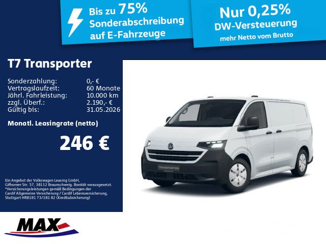 T7 Transporter Kastenwagen KR 100 kW EUPE 62.770