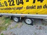 Saris offener Kasten mit Planenaufbau - Saris Pkw-Anhänger