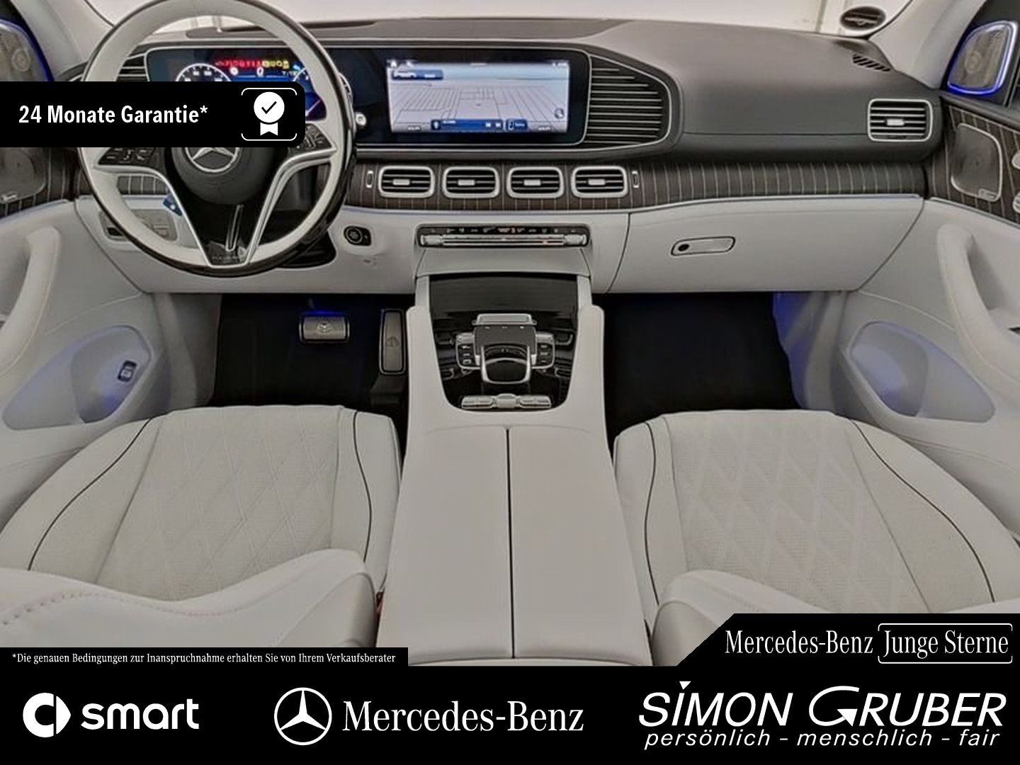 Fahrzeugabbildung Mercedes-Benz GLS 600 4M Maybach Manufaktur Leder Night Series