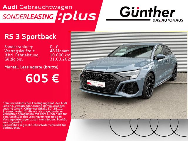 Audi RS 3 Sportback +WINTERRÄDE+SPORTABGAS+HUD+MATRIX