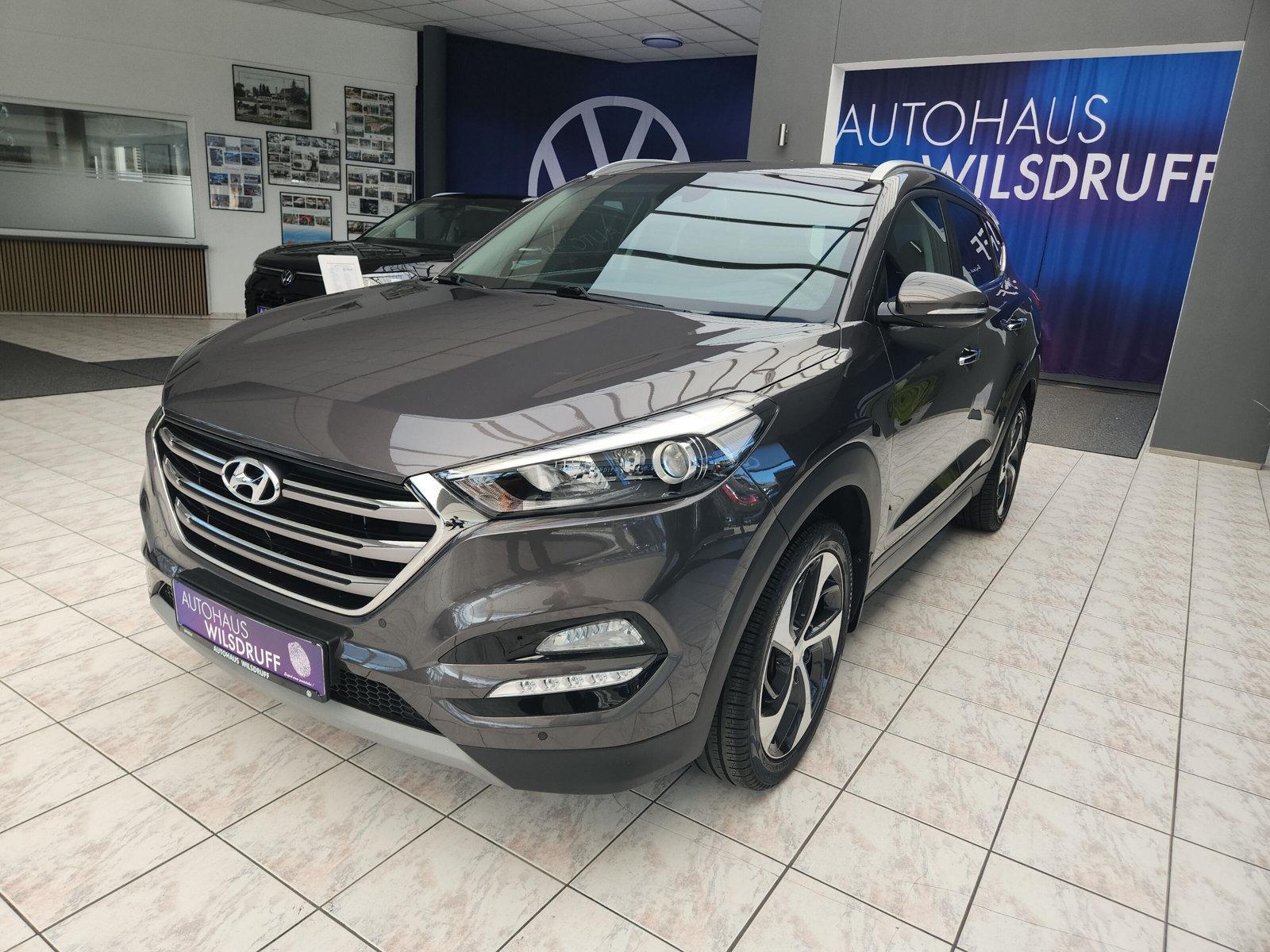 Hyundai Tucson 1.6 T-GDi AHK NAVI PDC RFK SHZ Tempomat