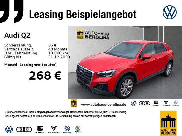 Vorschaubild: AUDI Q2 30 TFSI *MATRIX*PDC*KLIMA* (Fahrzeug-Nr. H06456)