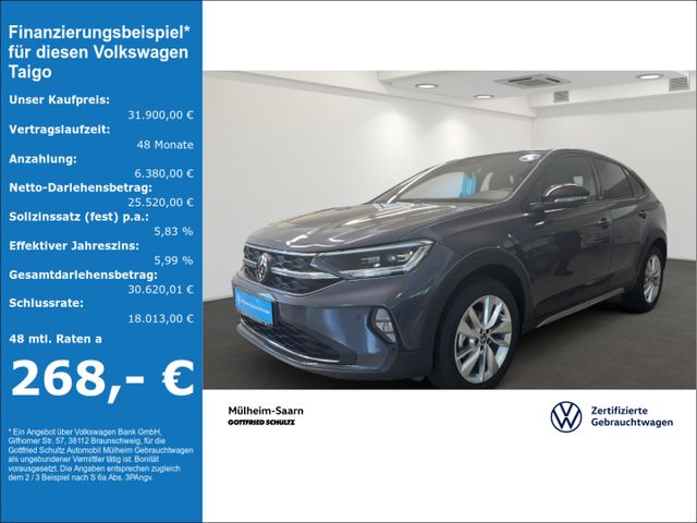 Volkswagen Taigo 1 0 TSI DSG MOVE Navi Sitzheizung ACC APP-