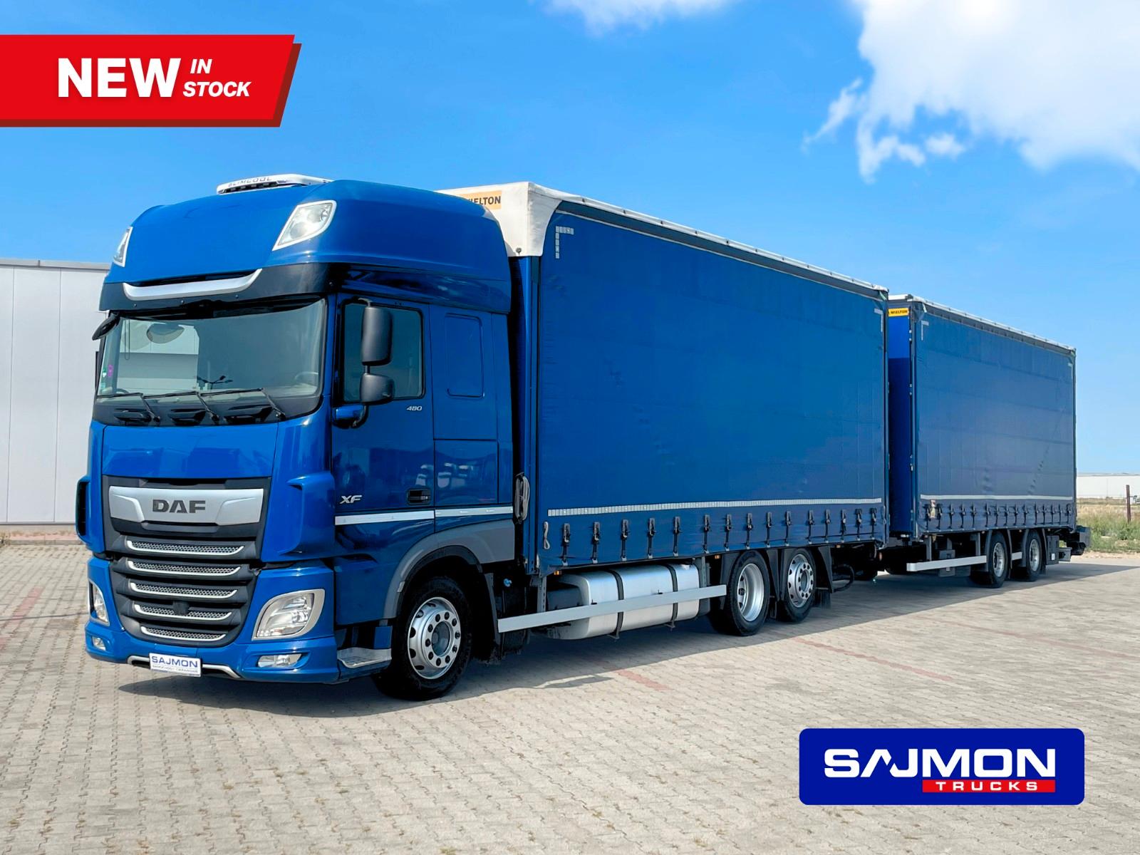 DAF XF 480 JUMBO 120M3 LKW  WECON TANDEM EDSCHA