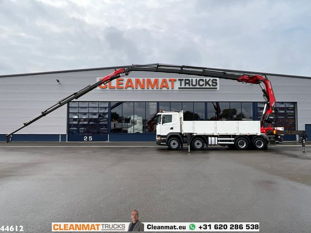 Scania G 450 8x4 Euro 6 Fassi 66 Tonmeter laadkraan + F