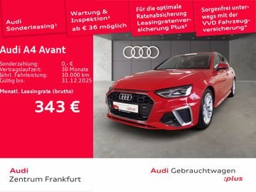 Audi Leasingangebot: Audi A4 Avant 30 TDI S tronic S line Navi DAB VC PDC