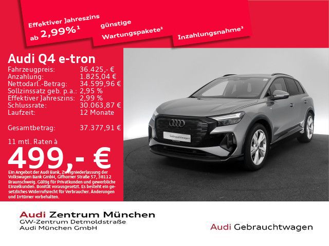 Audi Q4 e-tron 45 S line 20 Zoll Navi