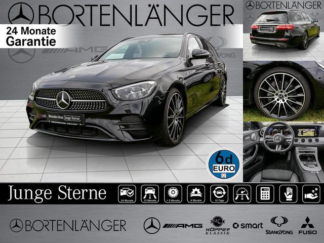 Mercedes-Benz E 220 d AMG Night Black AHK Burmester LED Kamera