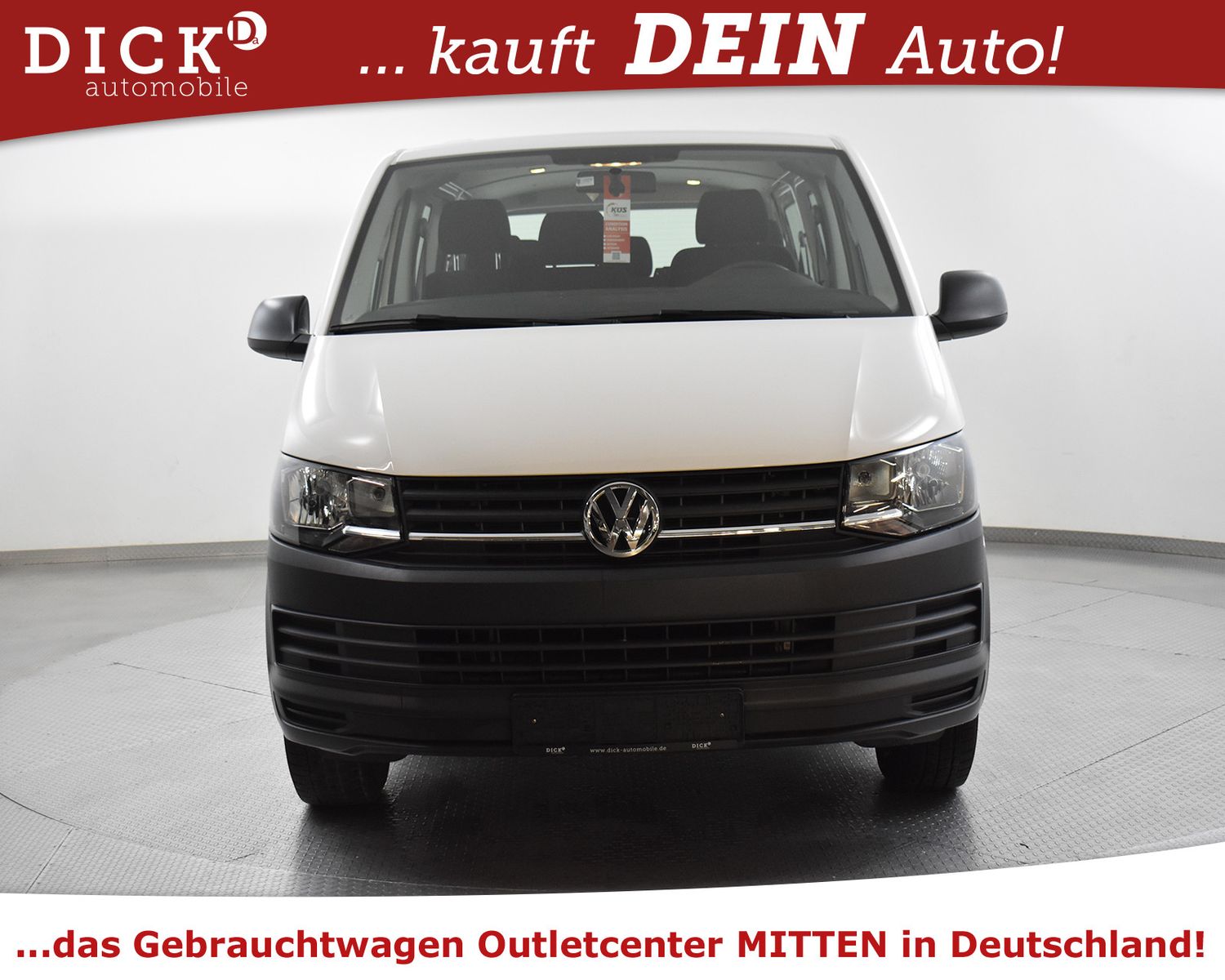 VW T6 Transporter 2.0d > 9-SITZE+KLIMA+PDC+1HAND - Image 3