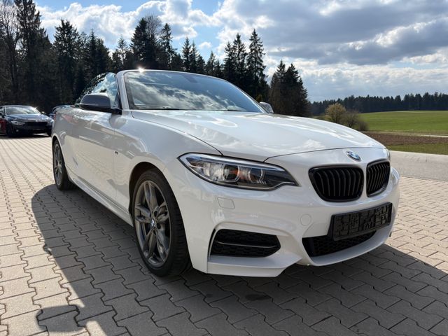 BMW M240i xDrive Cabrio Leder LRH NAVI ohne OPF AHK