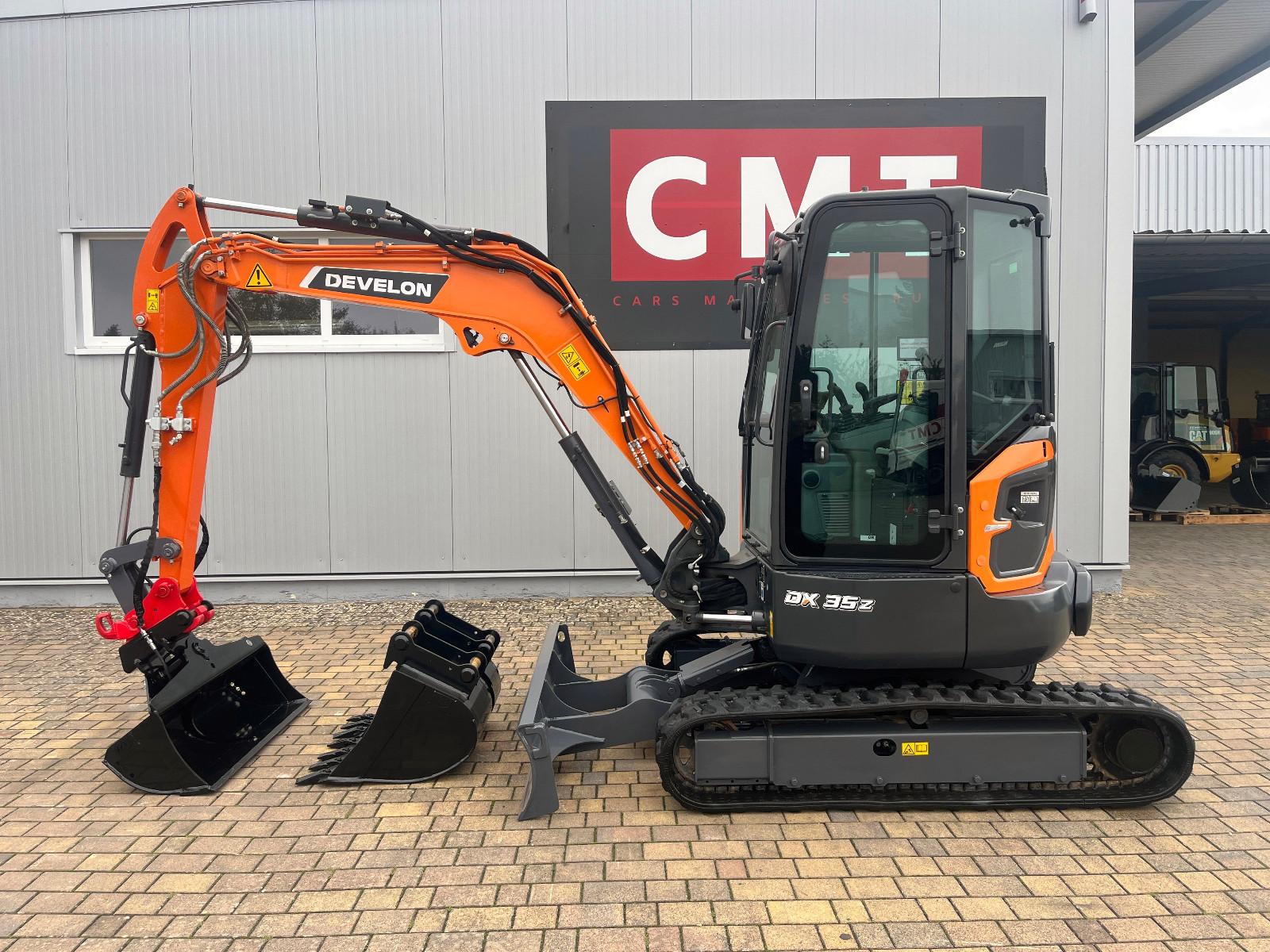 Doosan DEVELON DX35Z-7 *2024*385BH*HS03*3xLöffe NEU*TOP