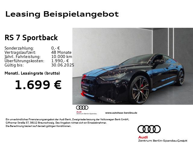 AUDI RS7 Sportback performance *HD-MATRIX*PANO*B&O*