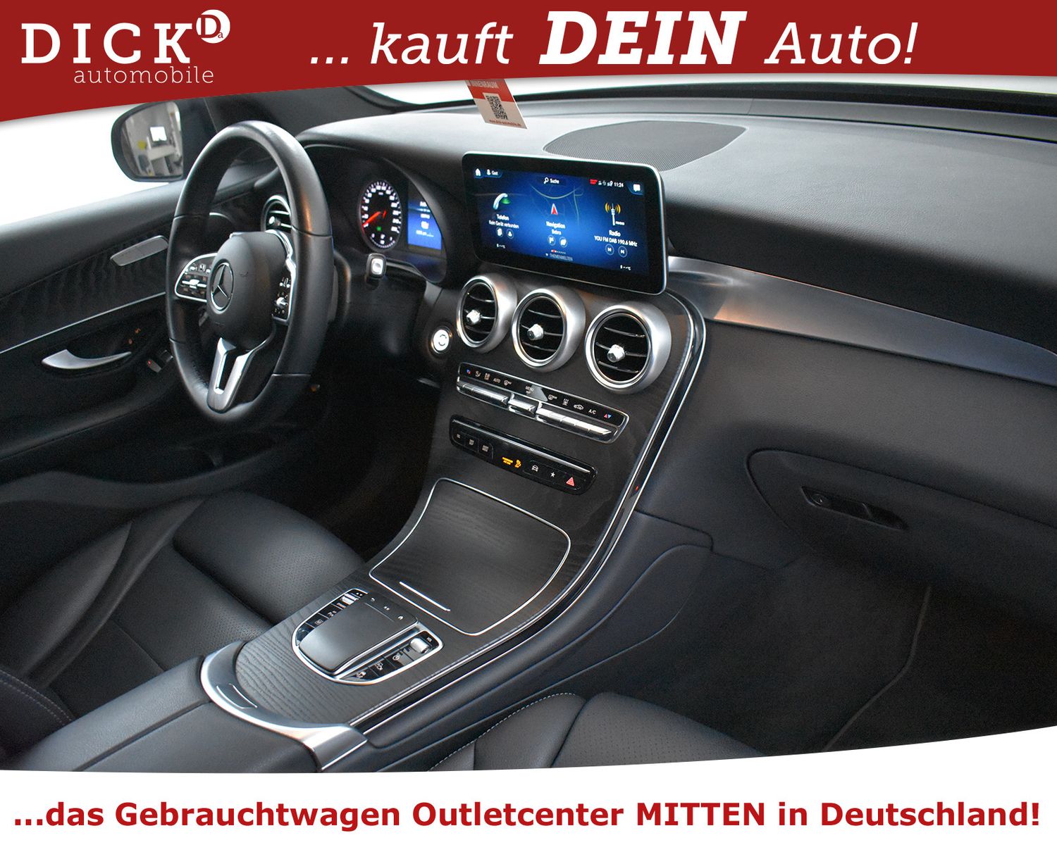 MERCEDES-BENZ GLC300e 4M >AMG 19+NIGHT+LEDER+KAMER+STANDHZ+AHK - Image 12