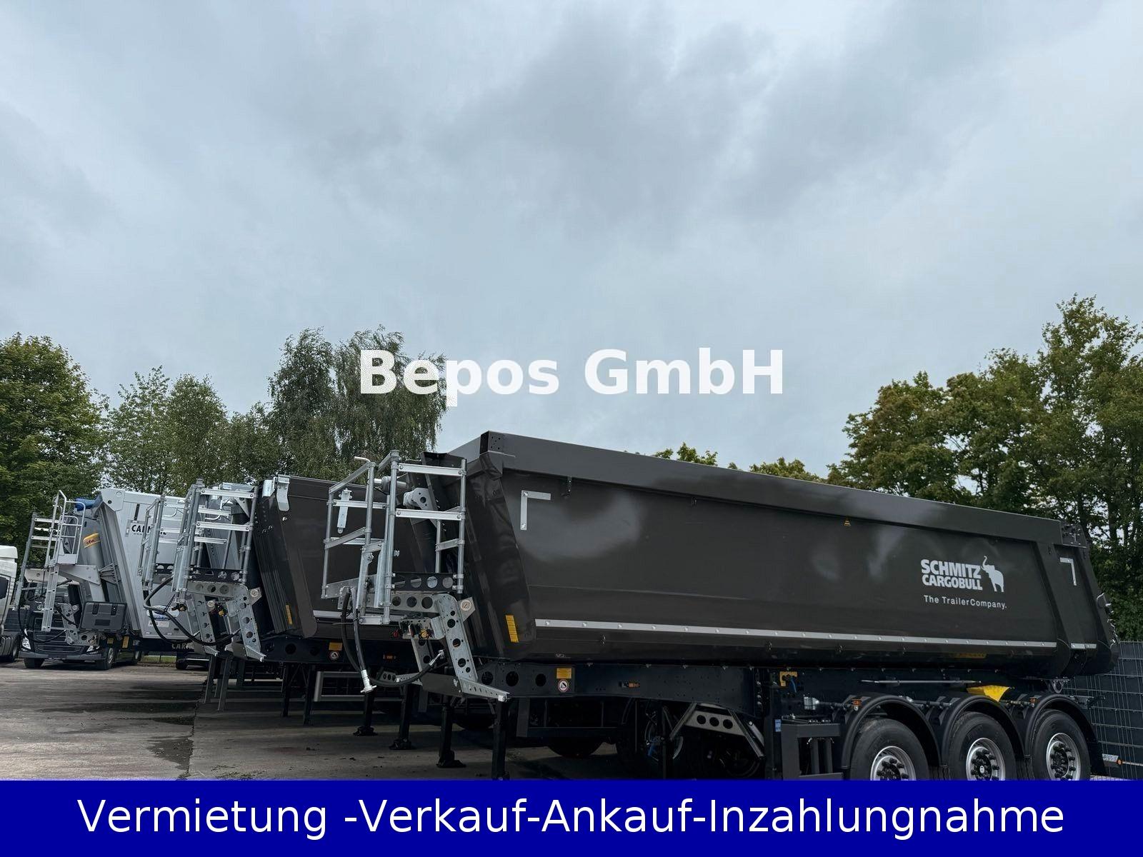 Schmitz Cargobull 2xauf Lager-SKI SL7.2 "HardoxStahlrundmulde-28m³