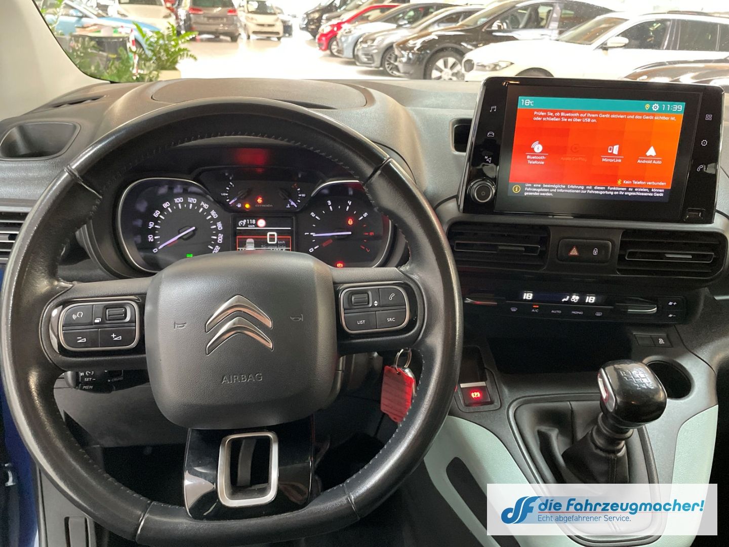 Fahrzeugabbildung Citroën Berlingo Feel M Mehrzonenklima DAB SHZ Spurhalte