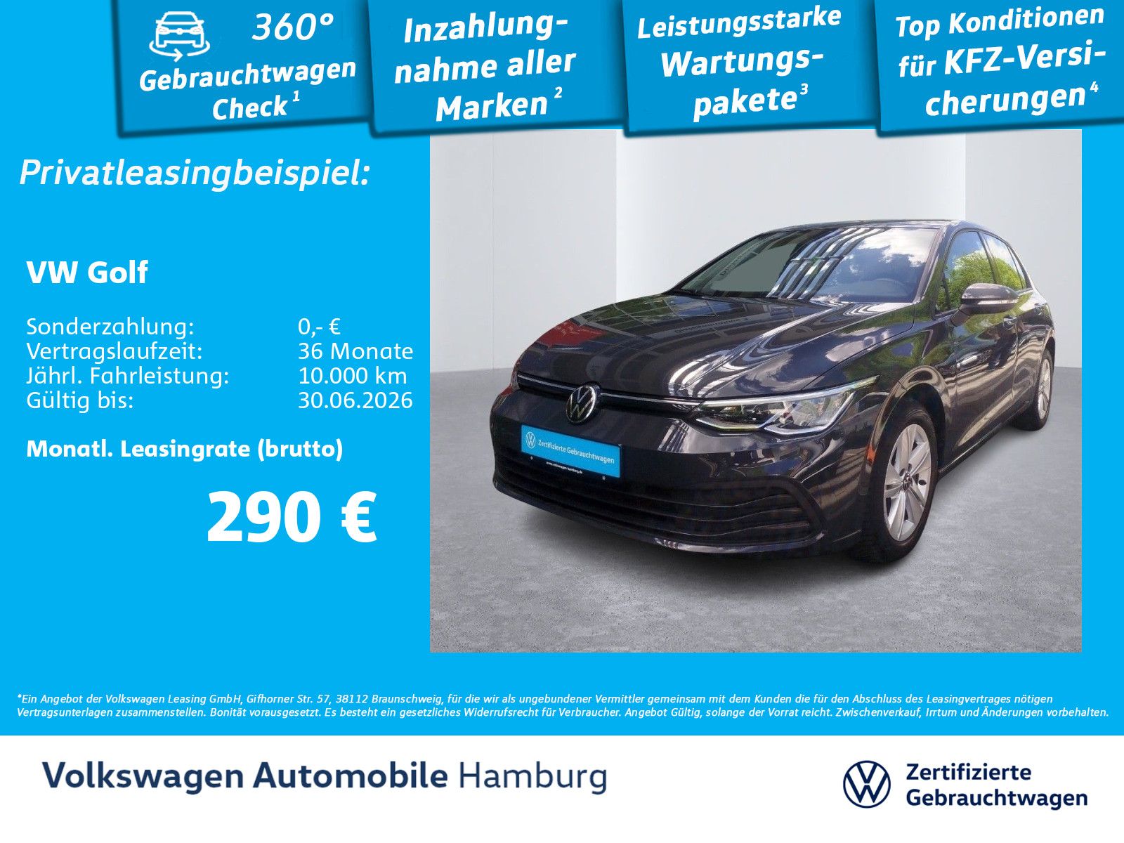Volkswagen Golf VIII Life 1.5 TSI Sitzheizung Einparkhilfe