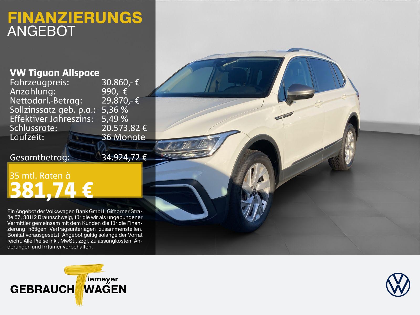 Volkswagen Tiguan Allspace 2.0 TDI DSG LIFE 7S VIRTUAL AHK