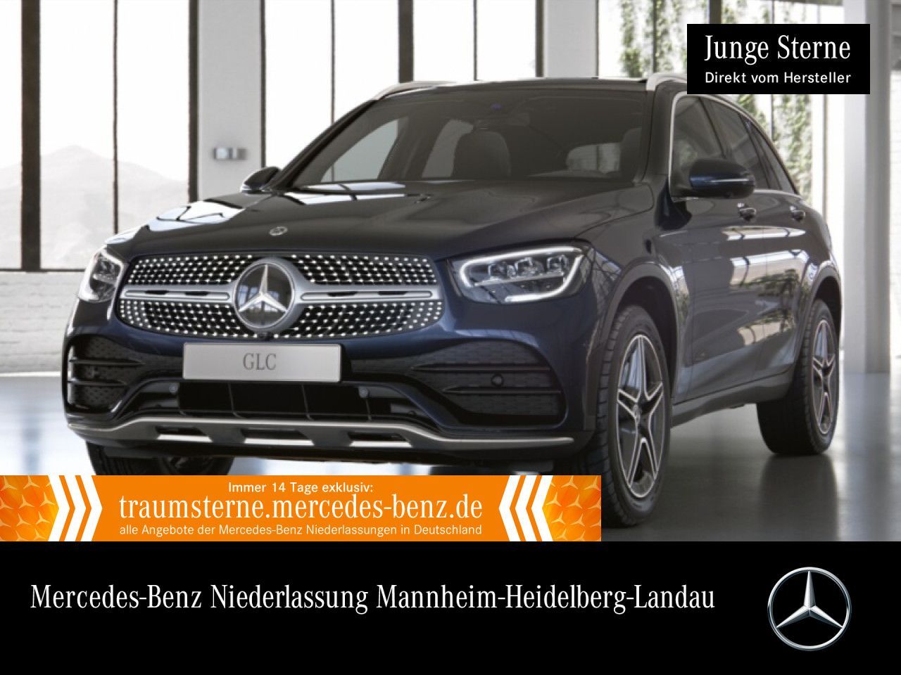 MERCEDES-BENZ GLC 300 de 4M AMG/MBUX Navi+/Distr/Pano/LED/AHK