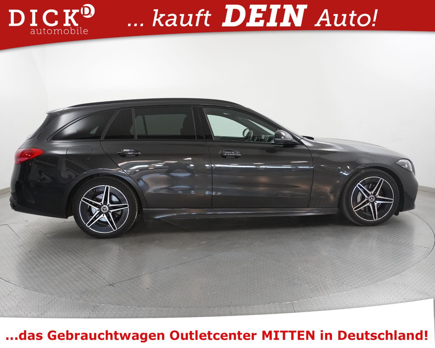 Fahrzeugabbildung Mercedes-Benz C 200d T 9G 2X AMG Line NIGHT+KAM+WIDES+LED+AHK+