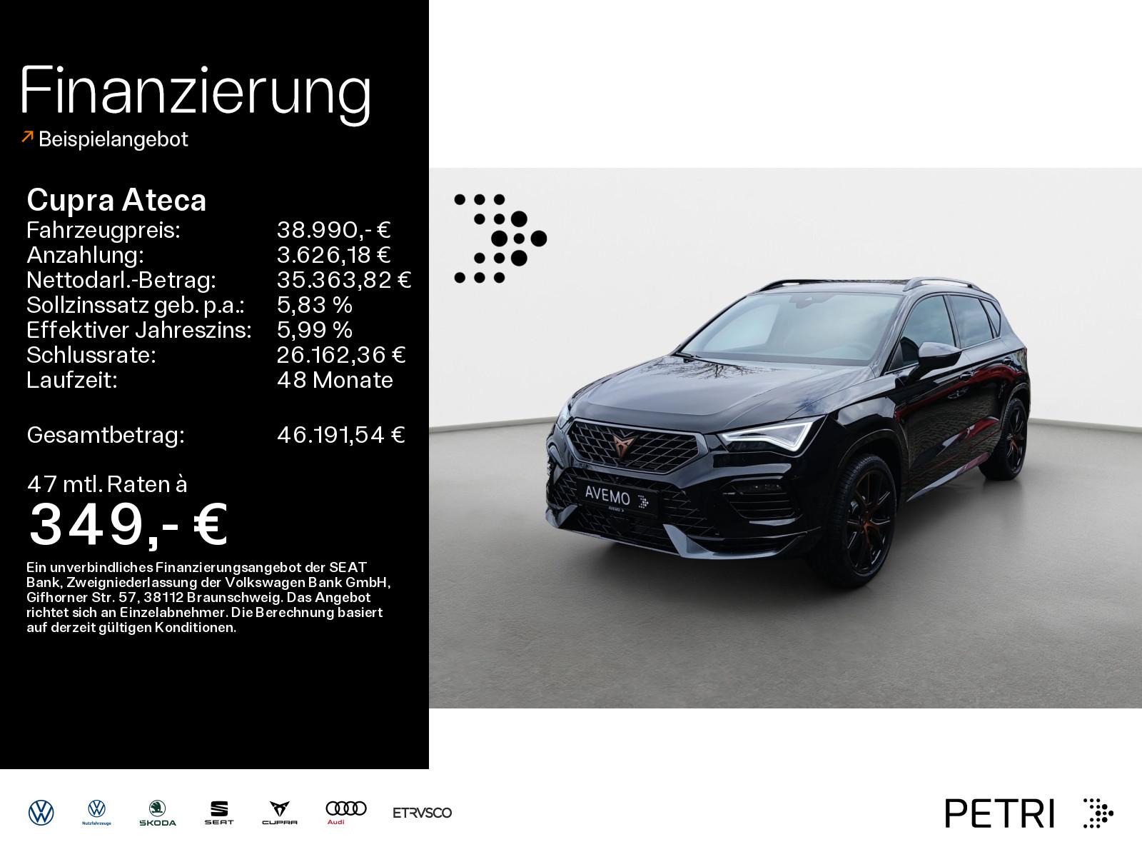 Cupra Ateca VZ 2.0 TSI 300 PS *elektr.Sitz*Soundsyst.*