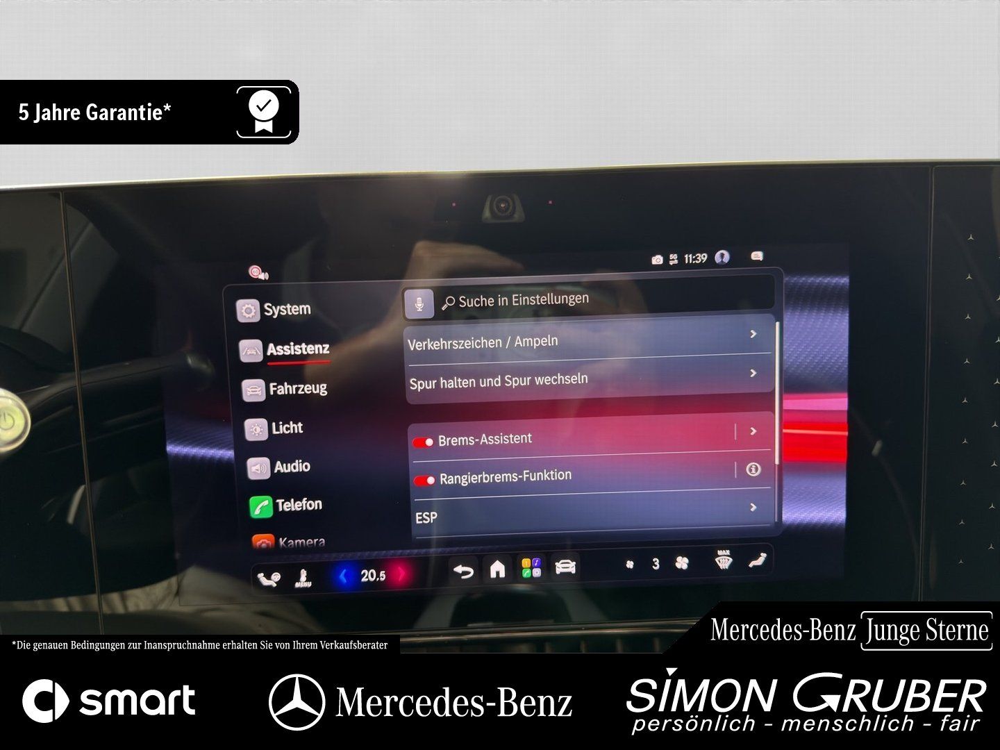 Fahrzeugabbildung Mercedes-Benz CLA 250+ EQ AMG Night Burm Memo MBeam DA AHK