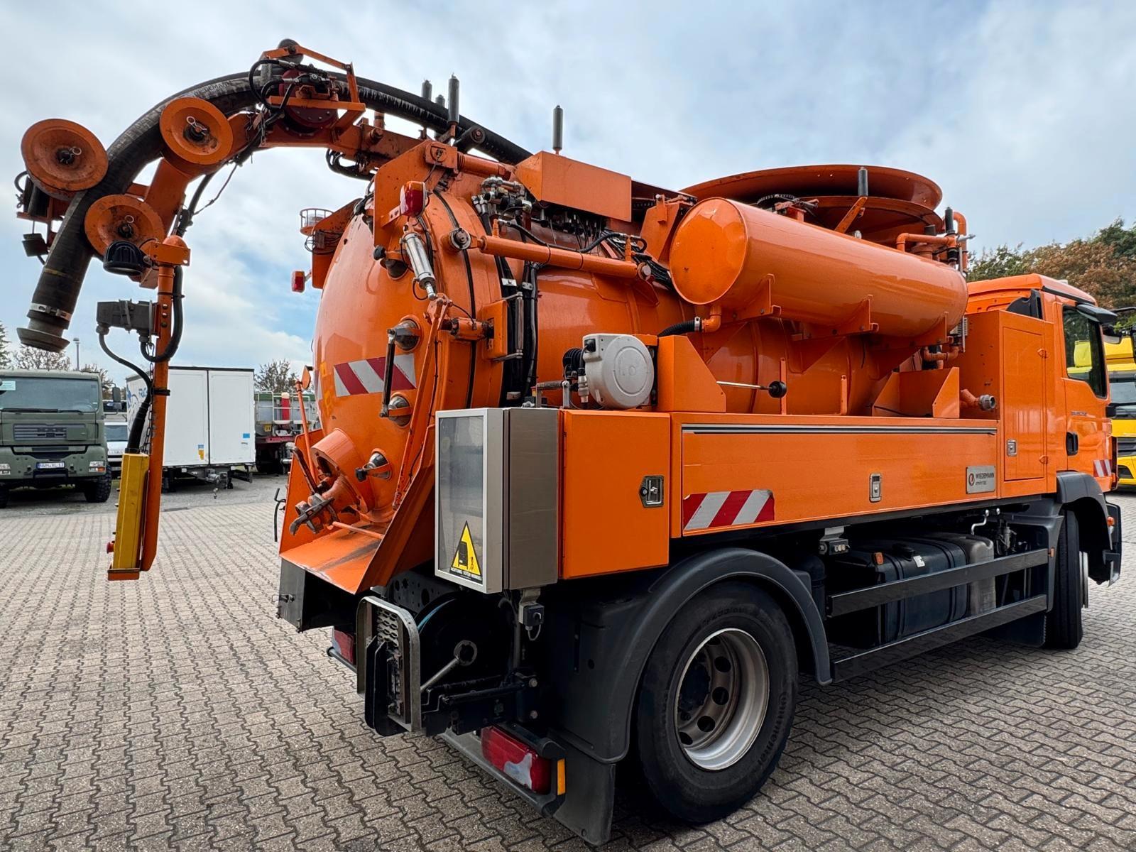 MAN TGM 15.290/16.290 BL Saug- & Druckwagen kippb.
