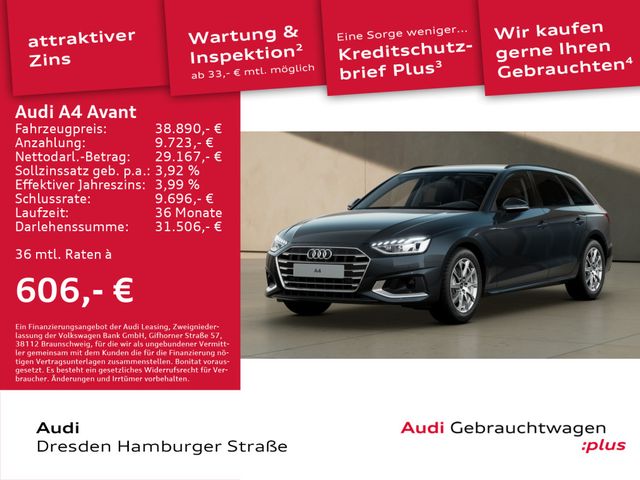 Audi A4 Avant 35 TDI Advanced LED Navi Standhz.