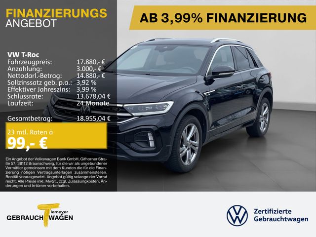 VW T-Roc 1.0 TSI R-LINE NAVI KAMERA ALLWETTER
