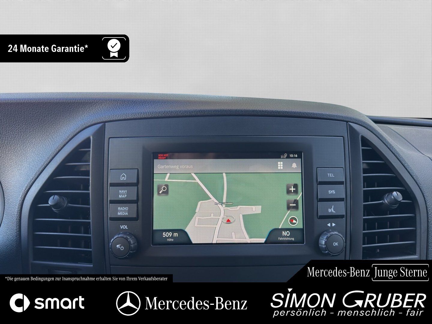 Fahrzeugabbildung Mercedes-Benz Vito 114 CDI Tourer lang Aut Navi Kamera 8 Sitze