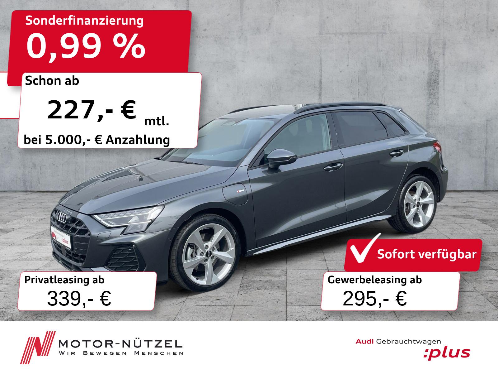 Audi A3 Sportback TFSI e 150kW S-LINE LED+NAV+RFK+ACC