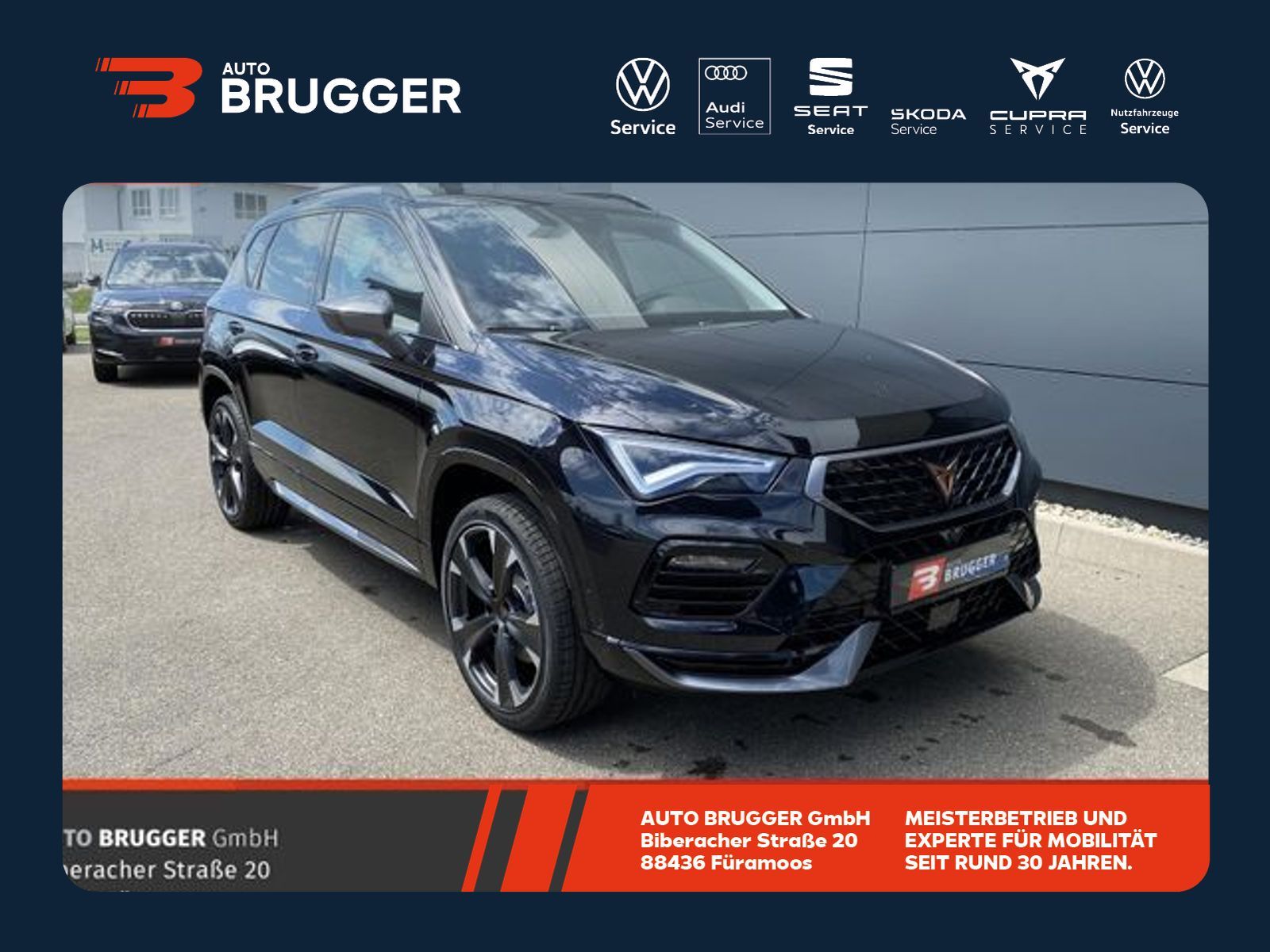 Cupra Ateca 1.5 TSI DSG LED RFK ACC NAVI AHK CarPlay