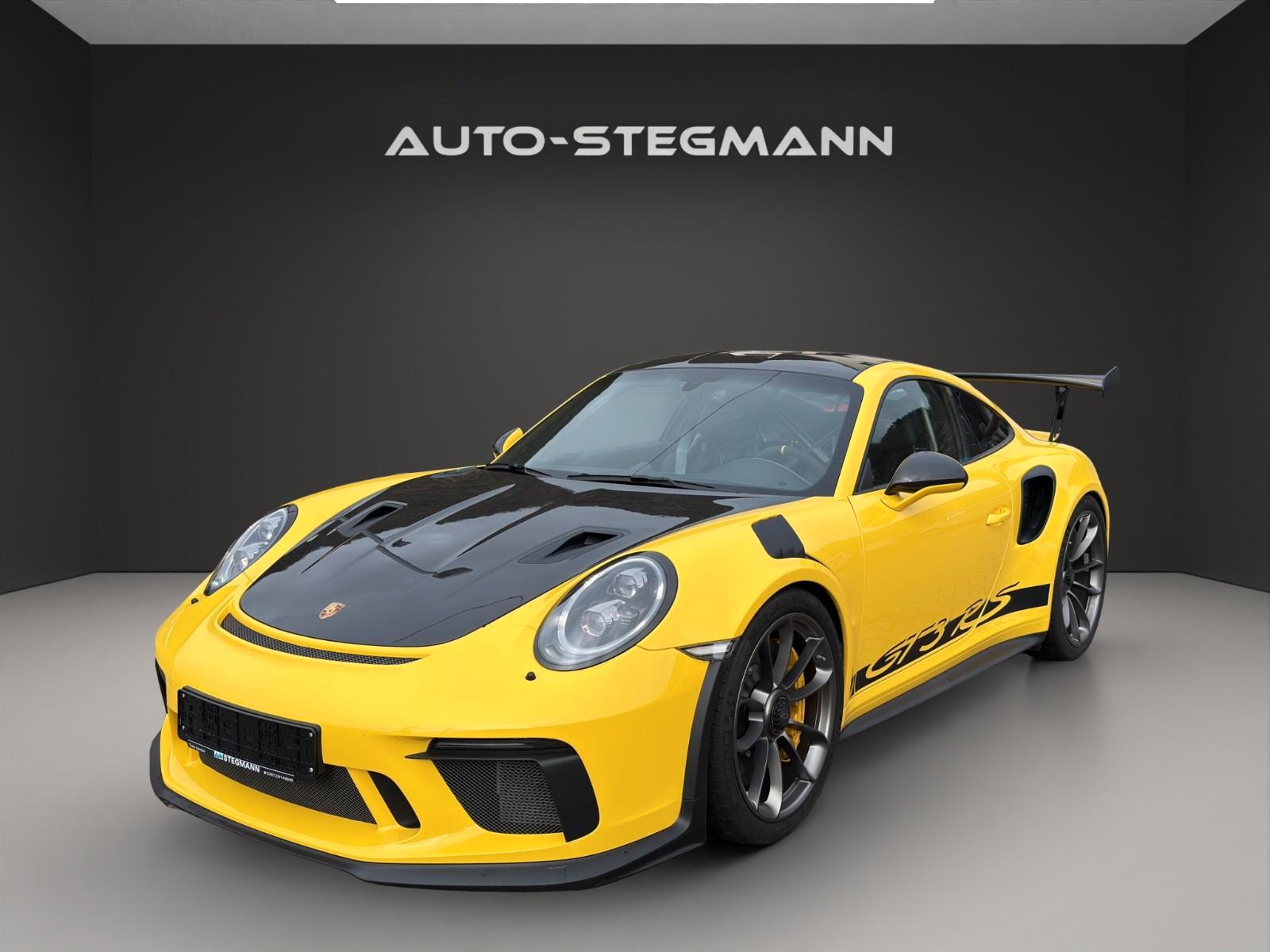 Porsche 991 GT3 RS Weissach/ PCCB/ Lift/ Leder/ Gelb