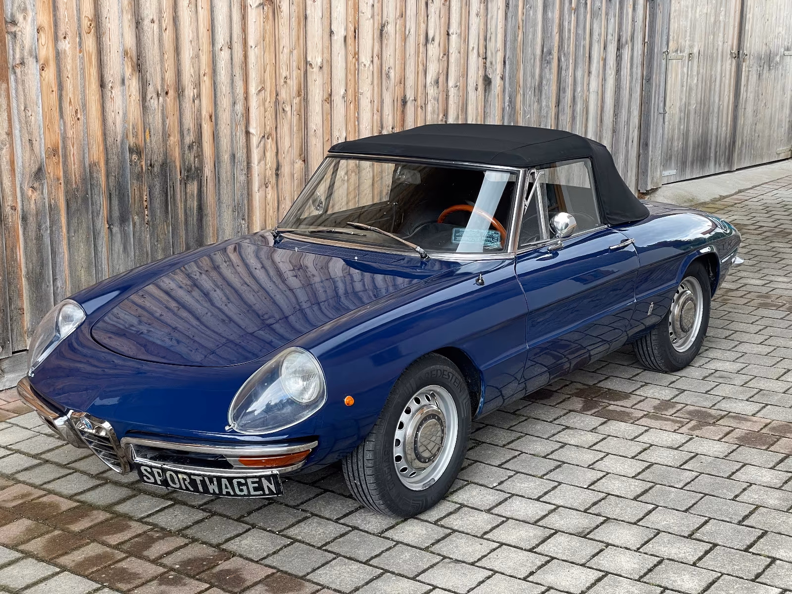 Alfa Romeo Spider 1750 Duetto, Rundheck, H-Nummer!!!