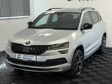Skoda Karoq 1.5 TSI DSG Sport-Line Virtual ACC AHK - silberne Skoda Karoq
