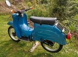 Simson Schwalbe KR51/2 Neuaufbau 4 Gang blau DDR Papier - SIMSON NEUAUFBAU S51