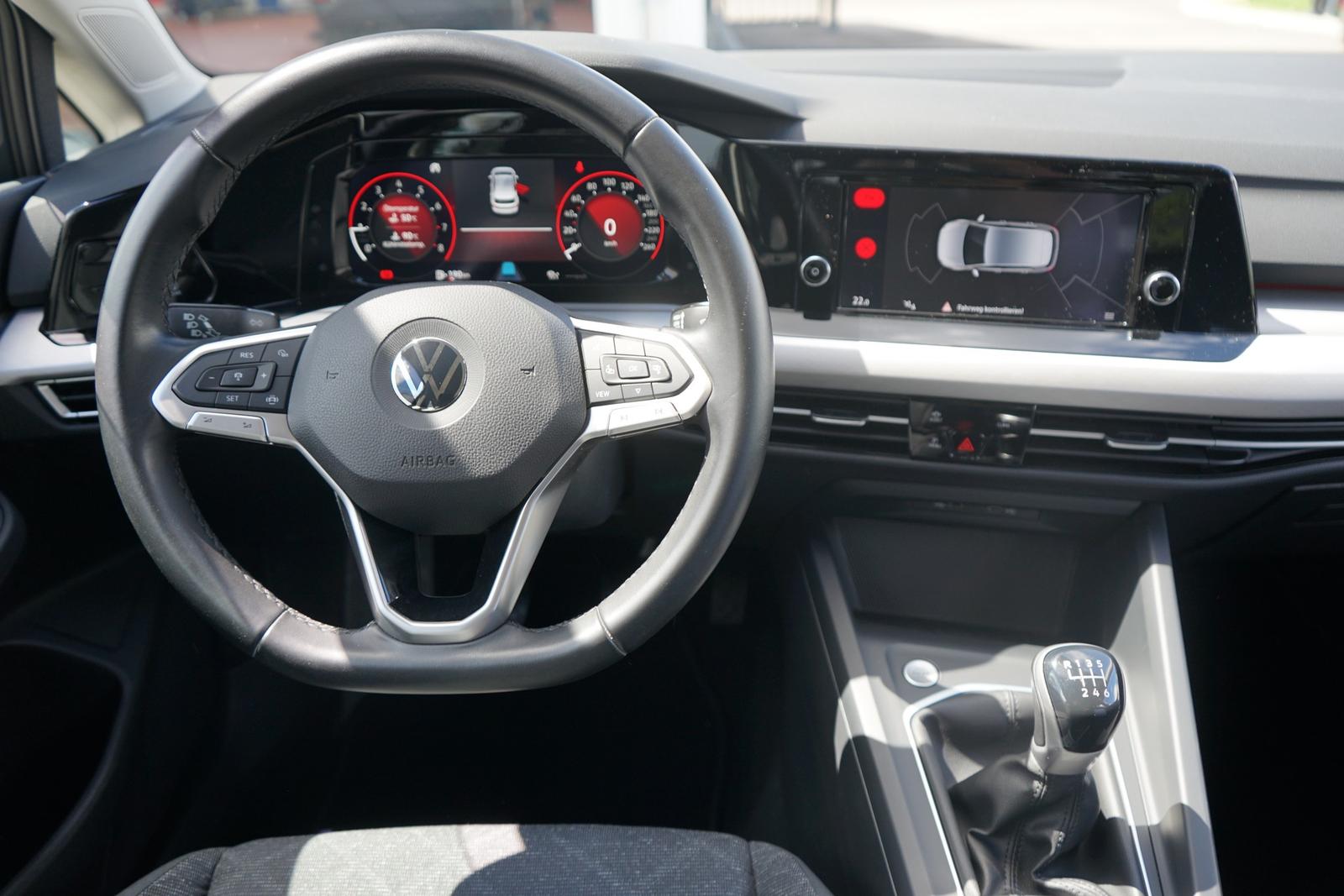 Volkswagen Golf VIII 1.0 TSI Life LED ACC App Connect, миниатюра 9