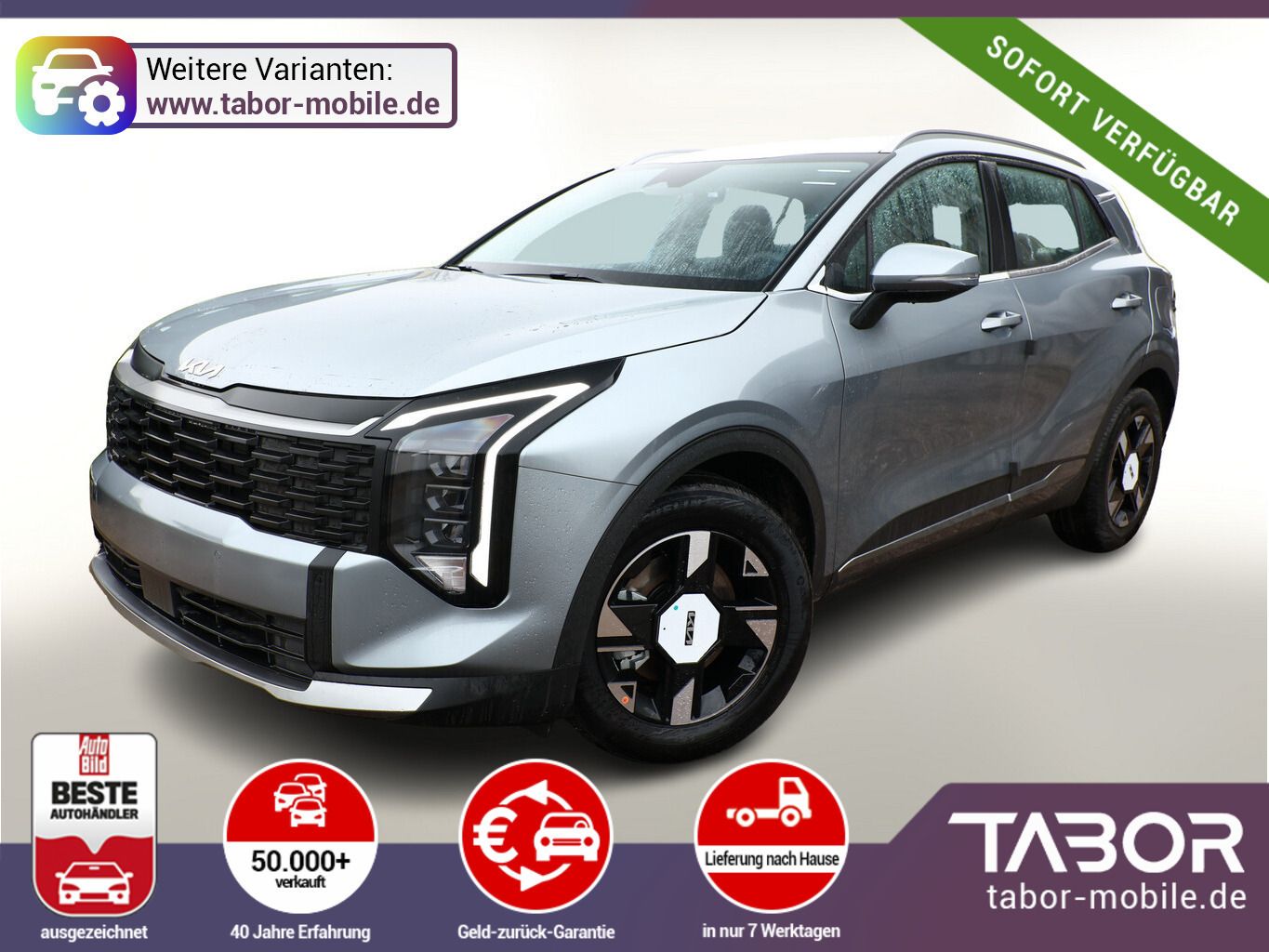 Kia Sportage AT ACC LED SHZ Kam Nav 2xPDC Keyl Carpl