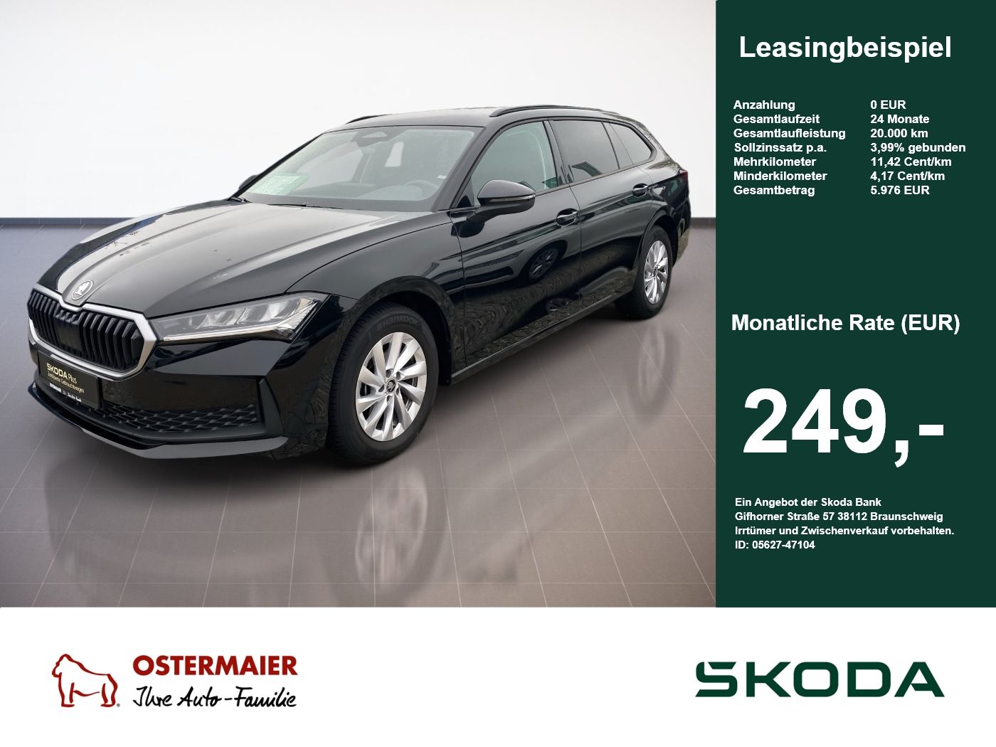 Skoda Superb Combi ESSENCE 2.0TDI LED.NAV.DSG.AHK.SUNS