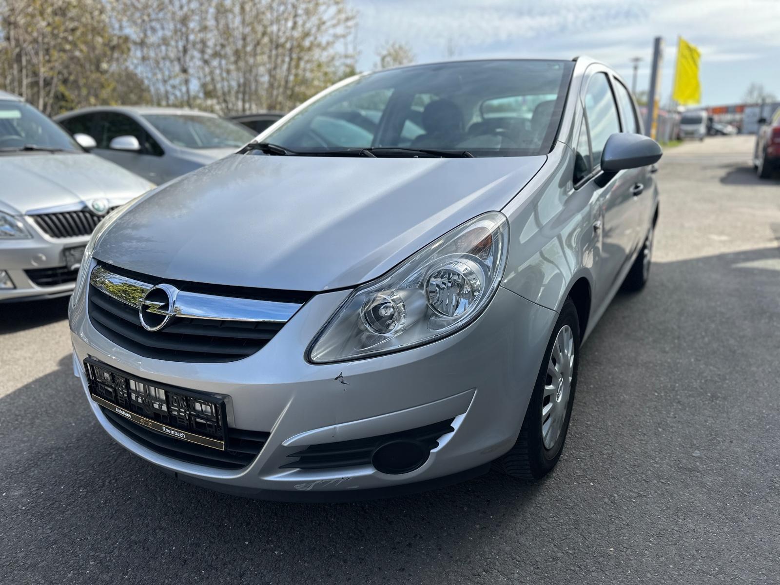 Opel Corsa D  1-HAND-SCHECKHEFT- JAHR GARANTIE