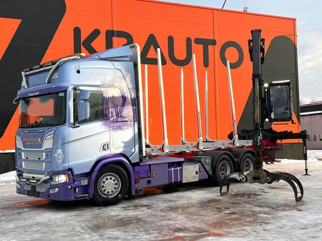 Scania R 650 6x4 PALFINGER M12Z83 / RETARDER / LOADMAST