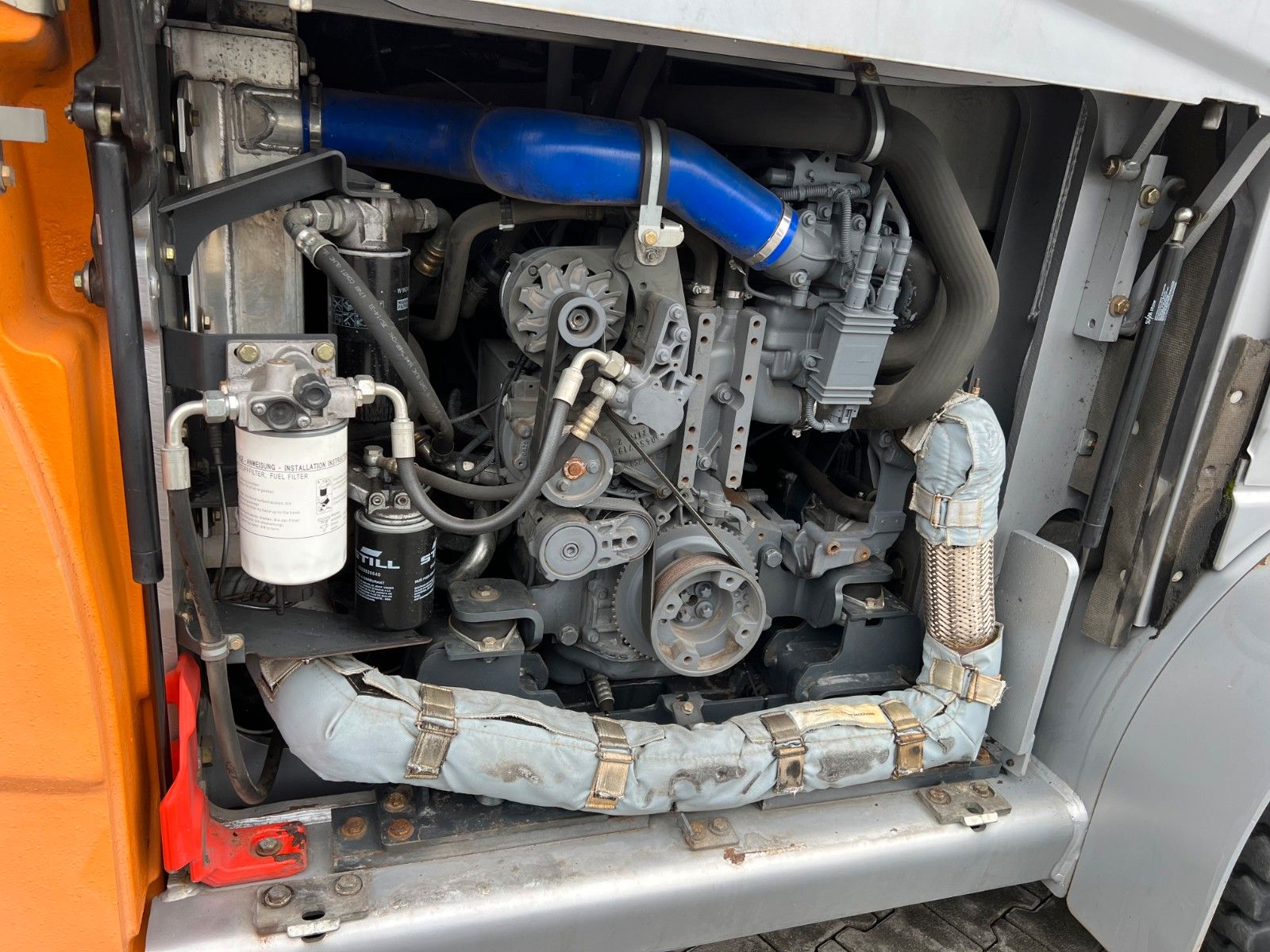 Fahrzeugabbildung Still RX70-80 / Duplex: 4.70m! / Zinkenversteller / SS