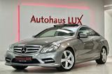 Mercedes-Benz E 220 AMG LINE*PANORAMA*NAVI*XENON*NUR 114TKM* - mit Diesel-Antrieb: Coupe, Silber